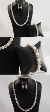 Колье-браслет Shamballa PEARLS SET 925