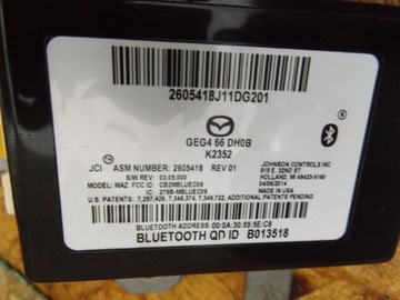 фото thumb №4, Бортовой компьютер модуль двигателя mazda 3 14-17 bm 2.0 b