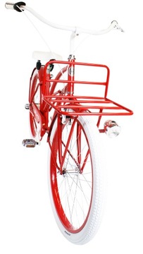 Велосипед женский Beach Cruiser 26 женский RUBY ROYALBI красный 3 скорости Shimano