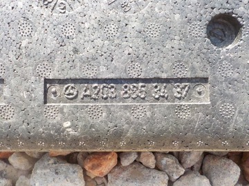 фото thumb №3, Абсорбер піна бампера перед w203 203 c клас