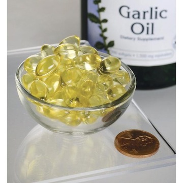 SWANSON GARLIC OIL чесночное масло CONCENTRA 500 капс.