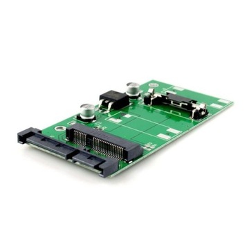 ADAPTER mSATA do SATA 22Pin mini PCIe 2.5 DYSK SSD