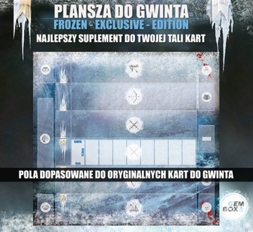 Plansza do gry Karcianej GWINT- FROZEN EXCLUSIVE