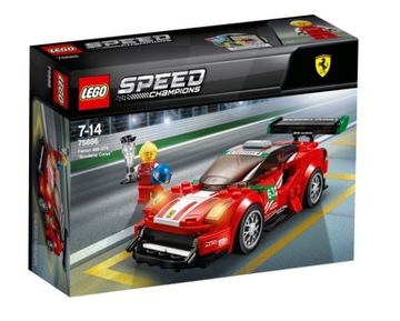 LEGO 75886 ЧЕМПИОНЫ ПО СКОРОСТИ FERRARI 488 GT3 SC