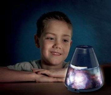 Lampka nocna projektor rzutnik slajdow KOSMOS NASA