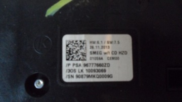 фото thumb №5, Панель радио i навигации do peugeot 308 ii