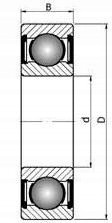 6004 2RS ШАРИКОВЫЙ ПОДШИПНИК ZKL ZVL KINEX 20x42x12 мм