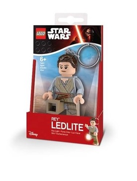 Брелок со светодиодной подсветкой LEGO STAR WARS REY LGL- KE102