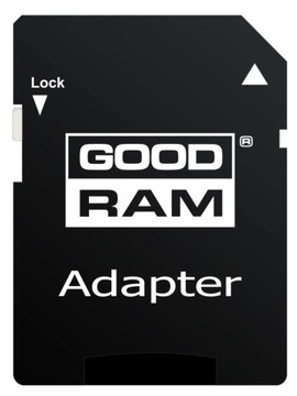 КАРТА GOODRAM MICROSD 16 ГБ MICRO CL10 + АДАПТЕР SD