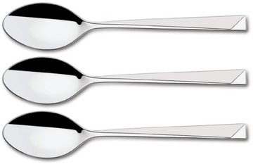 TRAMONTINA 3x Łyżka stołowa 20cm Stainless DALLAS