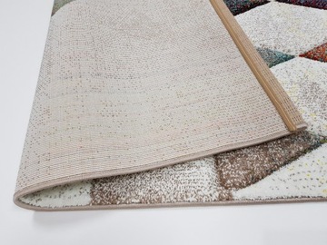 Dywan BELIS ESSENCE 3D 200x290 TRÓJKĄTY ROMBY beż