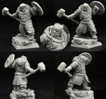 Resin RPG Viking / Barbarian 28mm Scibor 28FM0278