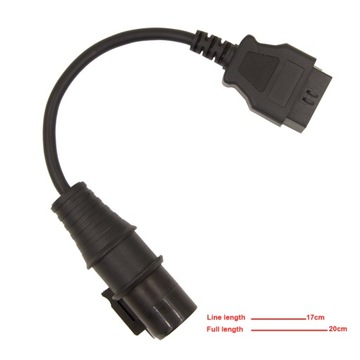 ADAPTER PRZEJŚCIÓWKA OBD-II 16-PIN / IVECO 30-PIN