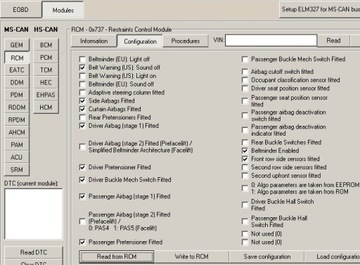 STN1170 ELM327 v3 OBD2 MS-CAN Диагностика Ford Polish