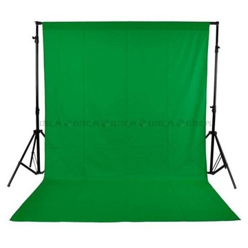 Зеленый тканевый фон 3х6м GREEN SCREEN BOX