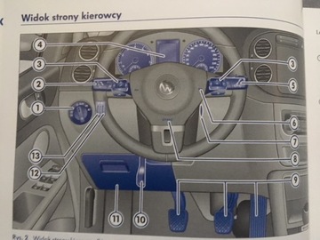 VOLKSWAGEN VW Golf PLUS 2008-2014 Оригинальное руководство пользователя на польском языке