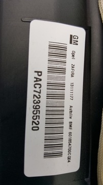 фото thumb №4, 13111177 подушка повітряна подушка безпеки opel zafira b