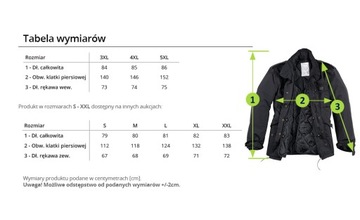 Nowość 2w1 Kurtka FIELDJACKET HYDRO SURPLUS 4XL