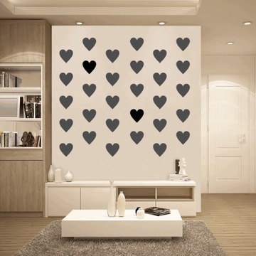Наклейка HEART, сердце, 9 см