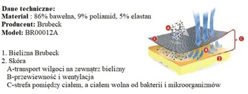 Biustonosz BRUBECK BRA BR00012A beż 70B