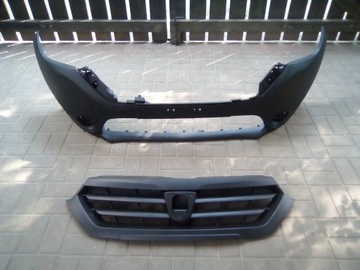 фото thumb №1, Dacia dokker 2012 - решётка радиатора + бампер