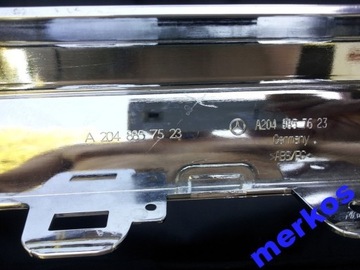 фото thumb №14, Glk x204 w204 планка спойлер дифузор накладка бампера 2048857523