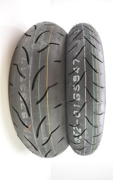 120/70ZR17 + 180/55ZR17 BRIDGESTONE BT016 PRO КОМПЛЕКТ ПЕРЕДНЯЯ + ЗАДНЯЯ. ПАРА