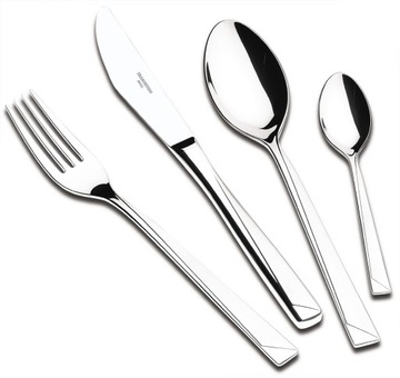 TRAMONTINA 3x Łyżka stołowa 20cm Stainless DALLAS