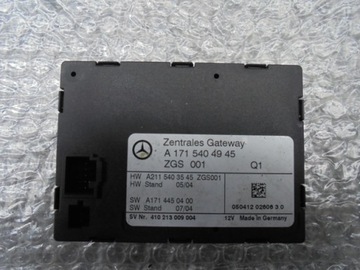 фото thumb №1, Модуль блок управления a1715404945 mercedes slk r171