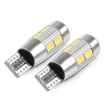 W5W żarówka LED T10 12V 5W CANBUS, W10W, W16W