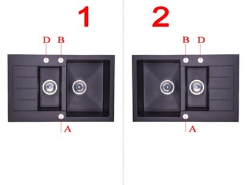 БЕЖЕВАЯ ГРАНИТНАЯ МОЙКА, 1,5 КОРЗИНЫ, СИФОН