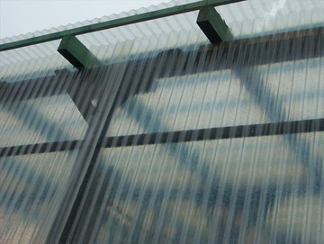Poliester płyta falista pcv pvc w rolce 1 x 10 m