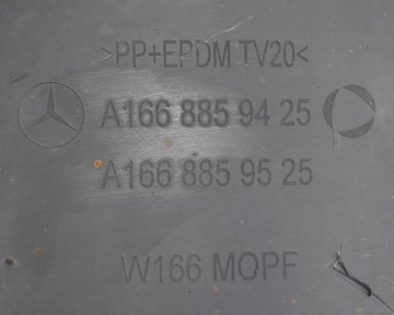 фото thumb №8, Mercedes gl w166 дифузор спойлер бампера хром