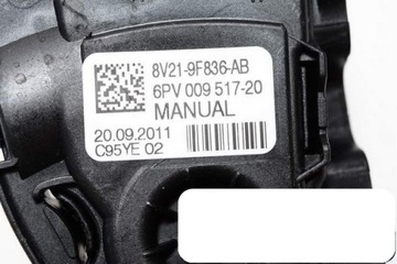 фото thumb №3, Потенціометр педаль ford fiesta mk7 8v21-9f836-ab
