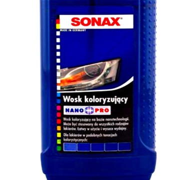 SONAX 250ml GRANATOWY WOSK KOLORYZUJĄCY NANOTE 944