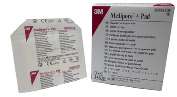 3M MEDIPORE + Pad 3562E 5см x 7см ПАТЧИ 50ШТ.