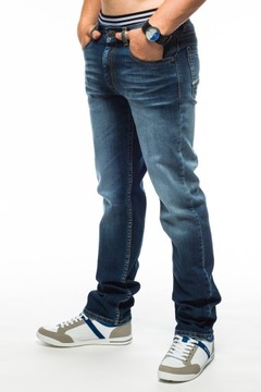 SPODNIE MĘSKIE STANLEY JEANS - 400/142 - 112cm L34