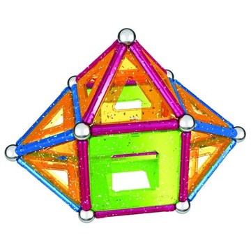 GEOMAG Panels Glitter klocki magnetyczne GEO-533