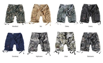 Szorty bojówki SURPLUS AIRBORNE Moro Oliwkowe 2XL