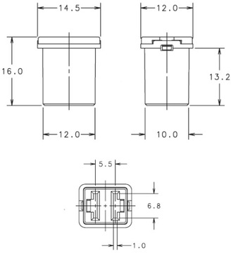 ПРЕДОХРАНИТЕЛЬ ДЛЯ ШКАФА MINI JAPVAL IMAGE JCASE 60A