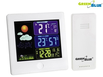 GreenBlue GB521W БЕСПРОВОДНАЯ ПОГОДНАЯ СТАНЦИЯ БЕЛАЯ