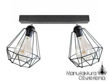 LAMPA PLAFON SUFITOWA LOFT DRUCIAK RETRO LED