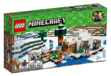 LEGO 21142 MINECRAFT ИГЛУ ПОЛЯРНОГО МЕДВЕДЯ