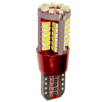 Dioda LED W5W T10 CANBUS 57x SMD3014 12V Pozycyjna