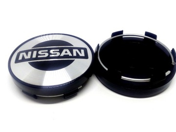 NISSAN Zaślepka Felg Dekielek Dekielki Kapsel 60mm