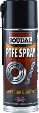 ЛИТИЕВАЯ СМАЗКА SOUDAL С ТЕФЛОНОМ PTFE СПРЕЙ 400 МЛ