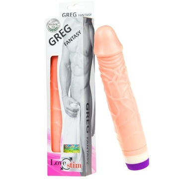 GREG REALISTYCZNY WIBRATOR W DOTYKU JAK PENIS