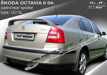 Спойлер спойлер на Skoda Octavia 2 MK2 04- 5 типы