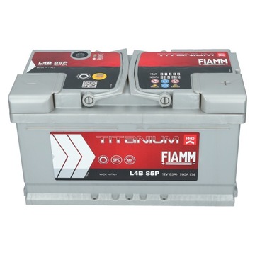 Аккумулятор FIAMM Titanium PRO L4B 85P 85 Ач 760А