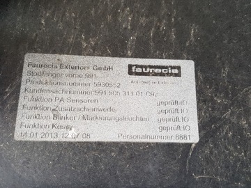 фото thumb №7, Porsche carrera 911 991 12r- бампер передний a559